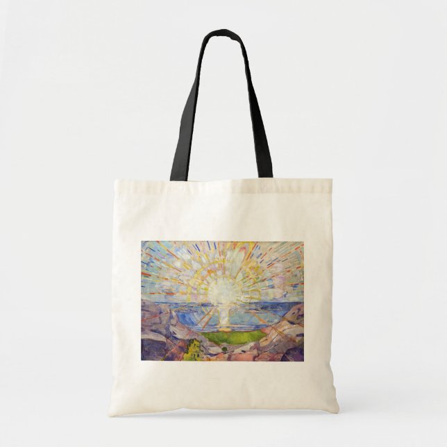Bolsa Tote Edvard Munch - O Sol 1911 (Frente)