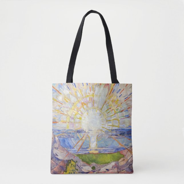 Bolsa Tote Edvard Munch - O Sol 1911 (Frente)