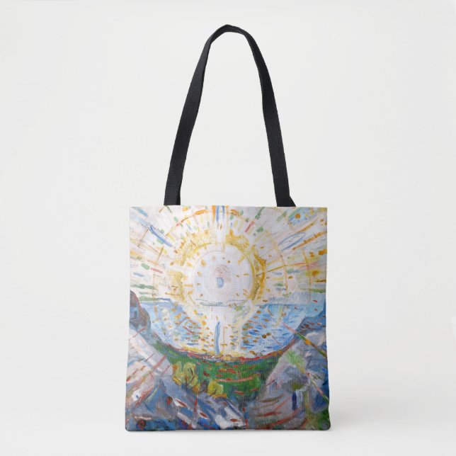 Bolsa Tote Edvard Munch - O Sol 1912 (Frente)