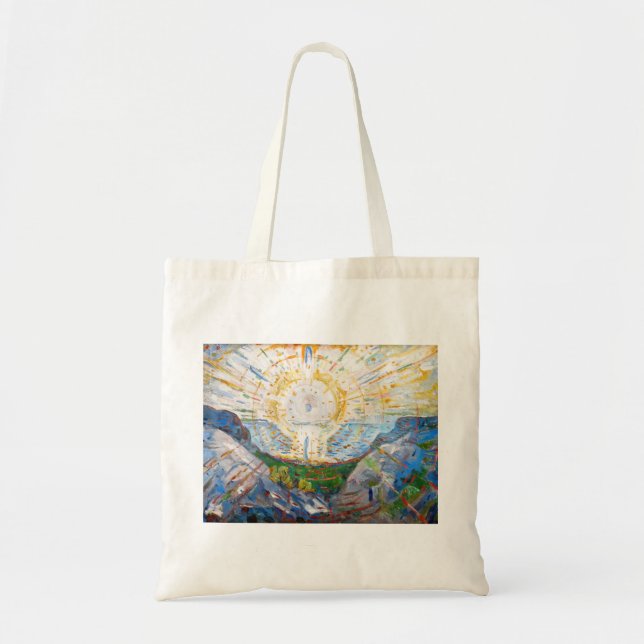 Bolsa Tote Edvard Munch - O Sol 1912 (Frente)