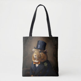 Bolsa Tote Edwardian Guiné Pig Gentleman