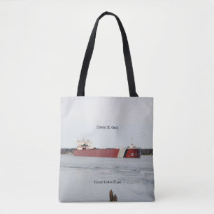 Bolsa Tote Edwin H. Gott por todo o lado na sacola