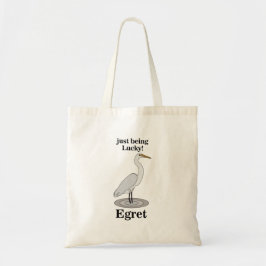 Bolsa Tote Egret Lucky Bird Tote Bag