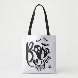Bolsa Tote Ei Boo Simple Halloween