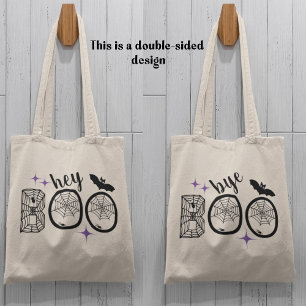 Bolsa Tote Ei & Bye Boo Halloween Bat e Web