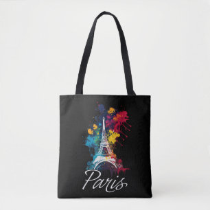 Bolsa Tote Eiffel Tower Paris Girls Viagem Holiday France Sou
