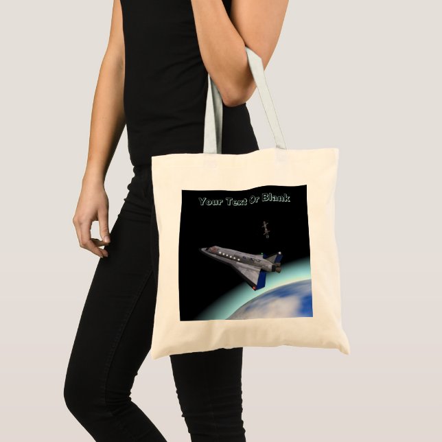 Bolsa Tote El Al Maslool Space Shuttle (Frente (produto))