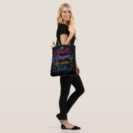 Bolsa Tote El amor propio lo cura todo