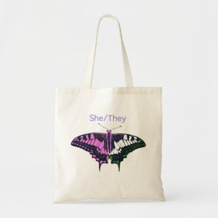 Bolsa Tote Ela/Eles, Borboleta-Anã-Anã-Anã-Incêntrica