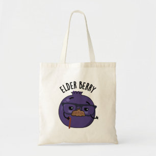 Bolsa Tote Elder berry Funny Berry Pun