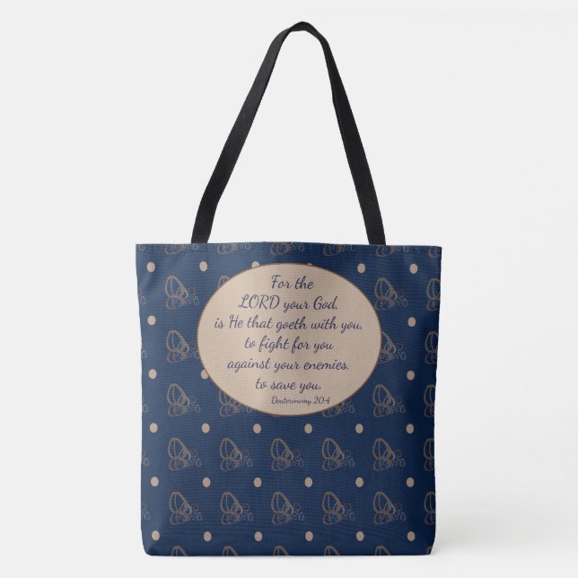 Bolsa Tote Ele Goeth Com Você (Frente)