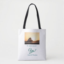 Bolsa Tote Ele perguntou que ela disse que sim, foto usada co