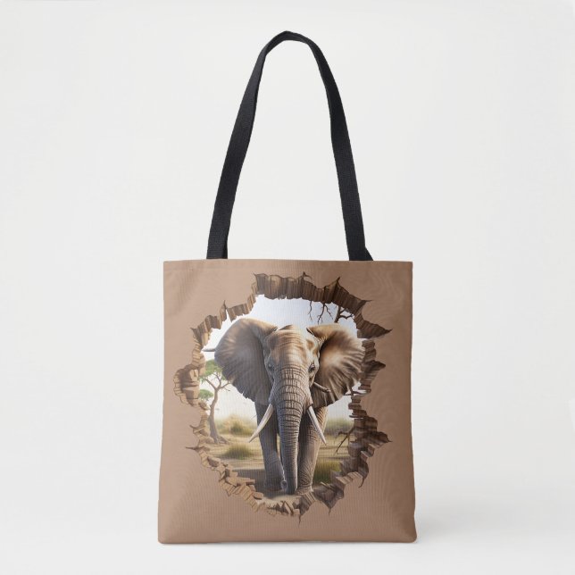 Bolsa Tote Elefante (Frente)