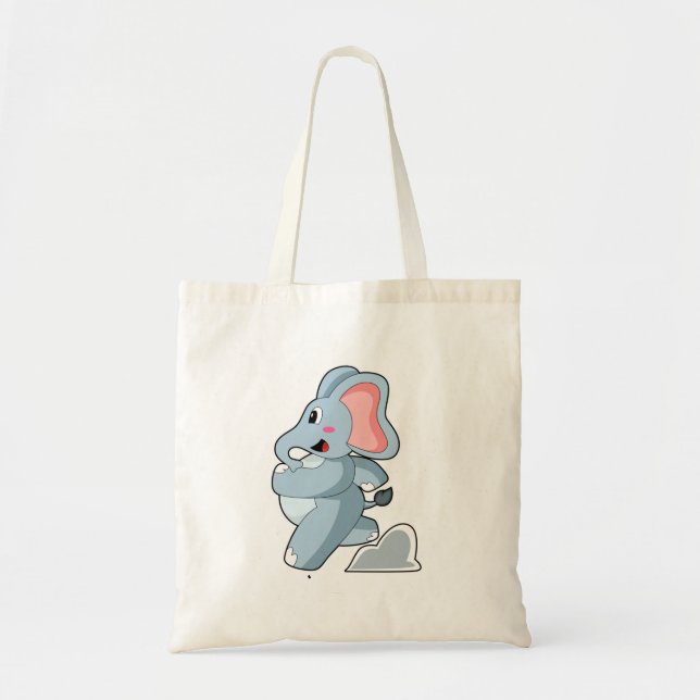 Bolsa Tote Elefante como Runner (Frente)