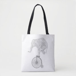 Bolsa Tote Elefante de Equilíbrio