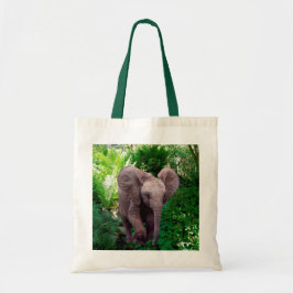 Bolsa Tote Elefante e selva