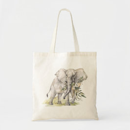 Bolsa Tote Elefante Floral Tote Bag