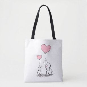 Bolsa Tote Elefante Love