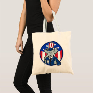 Bolsa Tote Elefante Republicano Tote Bag