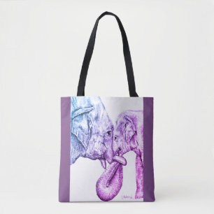 Bolsa Tote Elefantes