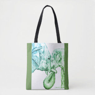 Bolsa Tote Elefantes