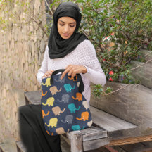 Elefantes de desenho animado