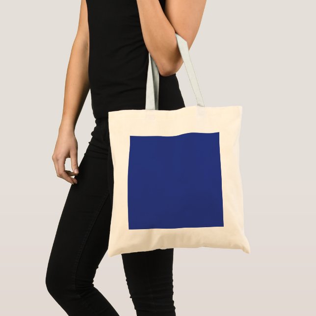 Bolsa Tote Elegância de Férias Azul Real (Frente (produto))