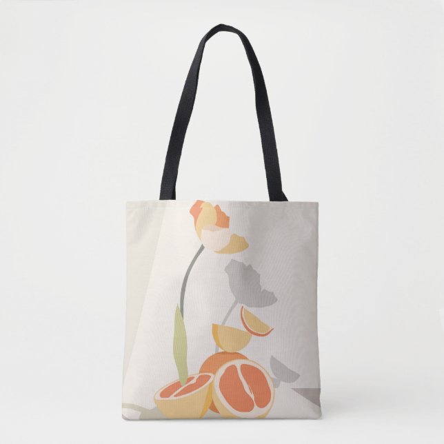 Bolsa Tote Elegância monocromática (Frente)