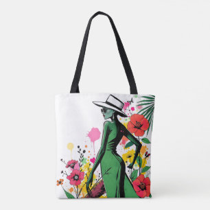 Bolsa Tote Elegância Tropical Dueto