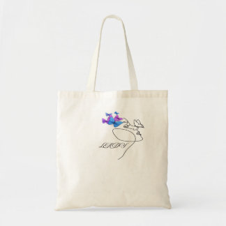 Bolsa Tote Elegant LADY Typography Tote Bag | Minimal Chic