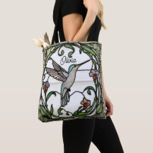 Elegante arte de vidro manchado art nouveau beija-