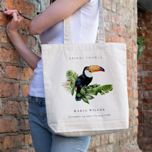 Bolsa Tote Elegante Chá de panela Turiano da Floresta Tropica