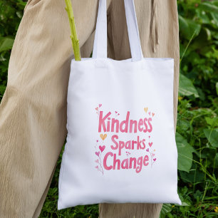 Bolsa tote elegante e sofisticada com citação em a