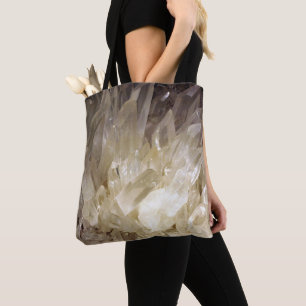 Bolsa Tote Elegante Energy Graphic Clear Quartz