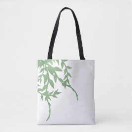 Bolsa Tote Elegante Greenery