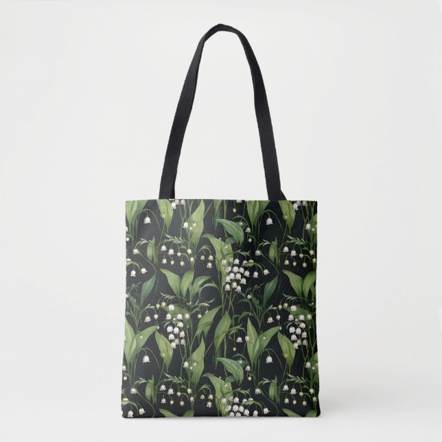 Bolsa Tote Elegante Lilly do vale (Frente)