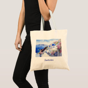 Bolsa Tote Elegante Santorini - Grécia Cênnica