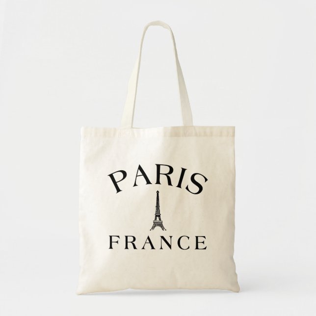 Bolsa Tote Elegante - Simples Chic PARIS (Frente)