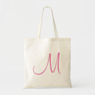 Bolsa Tote Elegante Tote Bag Monograma - Letra inicial Modelo