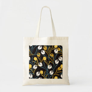 Bolsa Tote Elegante Tulip Floral