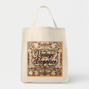 Bolsa Tote "Elegante Vintage Charm"