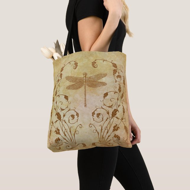 Bolsa Tote Elegante, Vintage, Vitoriano Steampunk (Close Up)