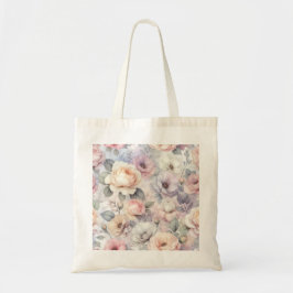 Bolsa Tote Elegantes Flores de Rosa