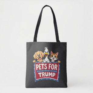 Bolsa Tote Eleição De Cães De Mága Para Trump Cats