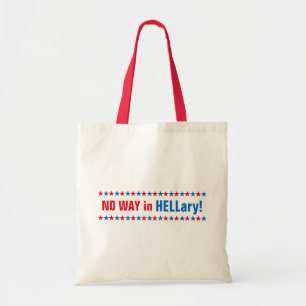 Bolsa Tote Eleições 2016 na Hillary Clinton, Engraçada e Engr