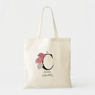 Bolsa Tote Elemento de carbono floral