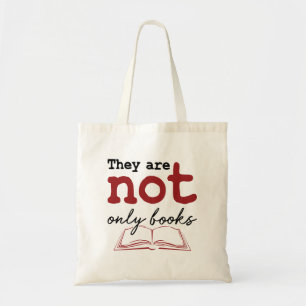 Bolsa Tote Eles Não São Apenas Books Bookworm Lover