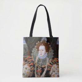 Bolsa Tote Elizabeth I e Anne Boleyn Rainhas da Inglaterra