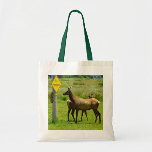 Bolsa Tote Elk Crossing California Wildlife