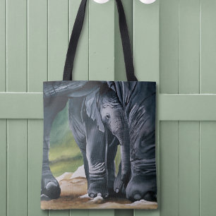 Bolsa Tote Ellie, o Elefante